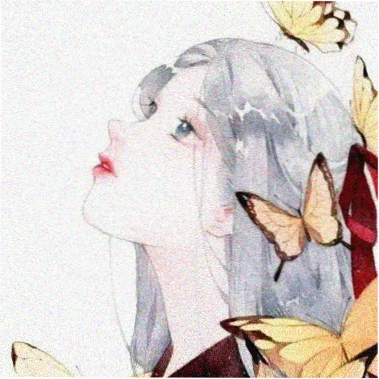 读者粥小满的头像插画